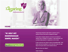 Tablet Screenshot of 12spring.nl